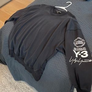 Y-3 Adidas Yohji Yamamoto Long Sleeve Shirt/Sweat.